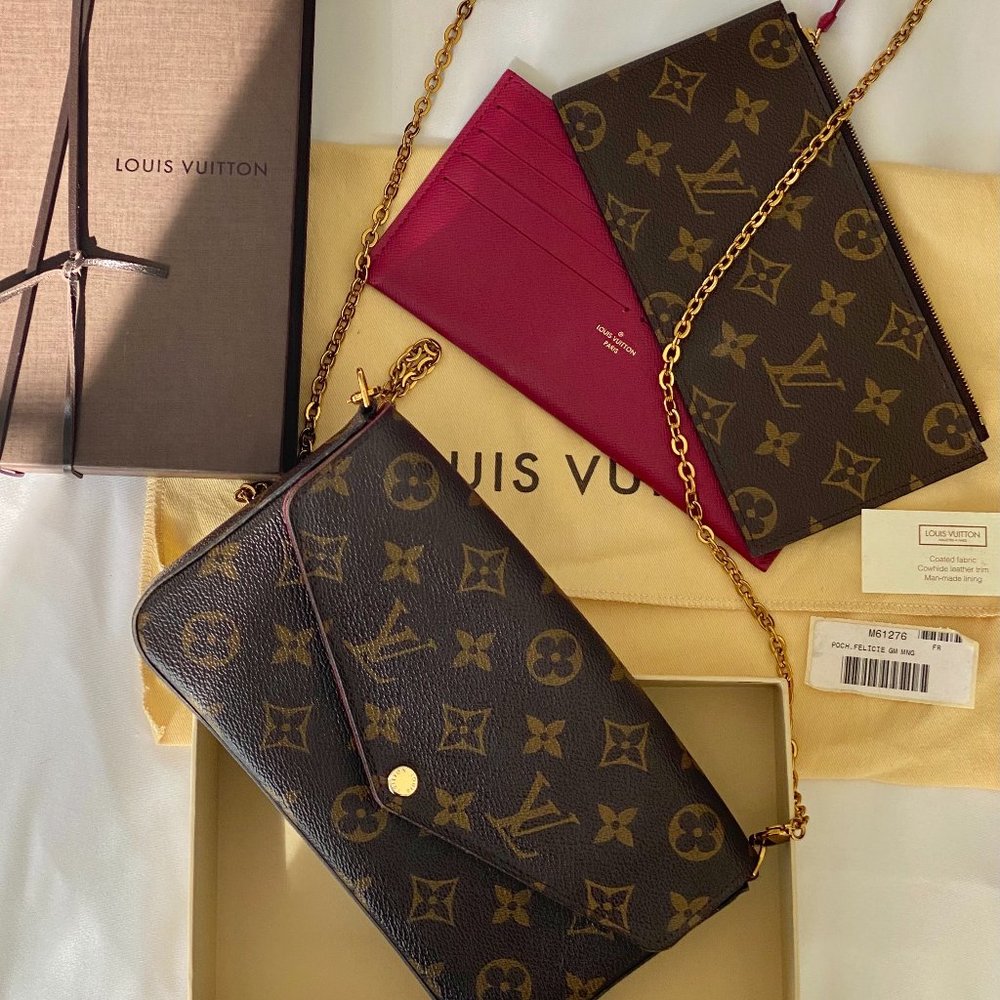 Louis Vuitton - Felicie Pochette Monogram Canvas!